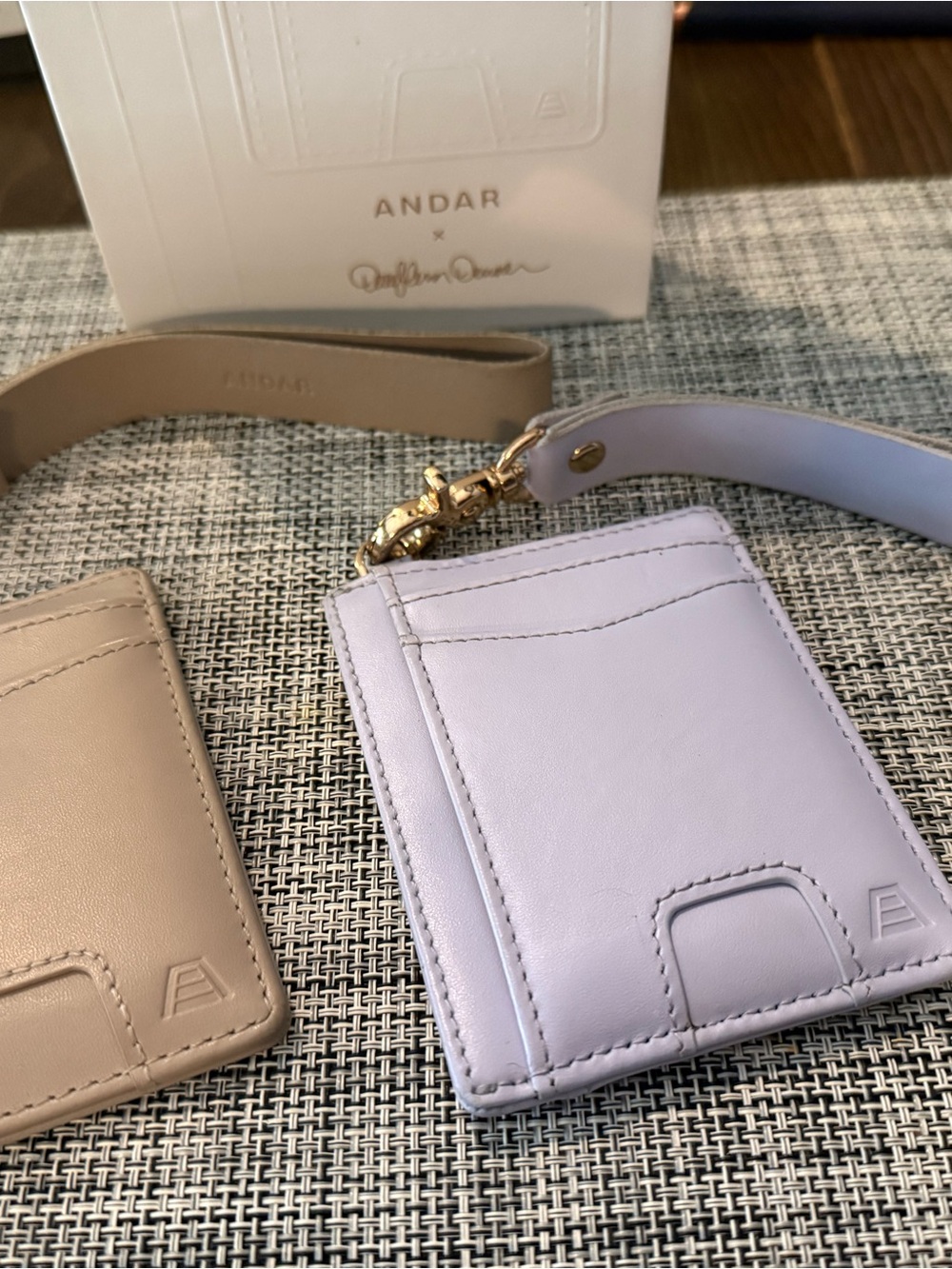 ANDAR Denner Wallets Lilac & Monsoon